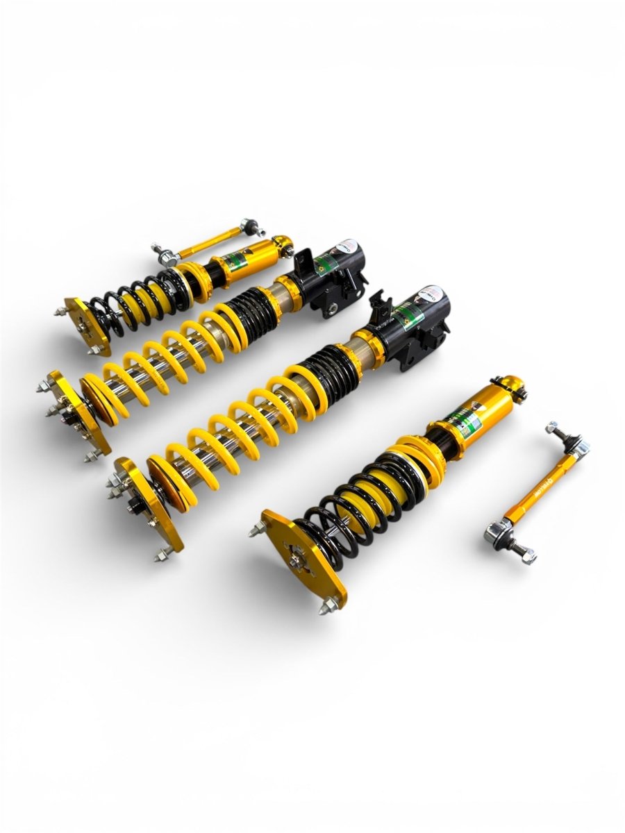 Dynamic Pro Gravel Rally Coilovers - Subaru Crosstrek Hybrid 2018 - 2023 (GT) - JDMuscleCoiloversYS01-SB-1GR023Hardened RubberSolid Aluminum