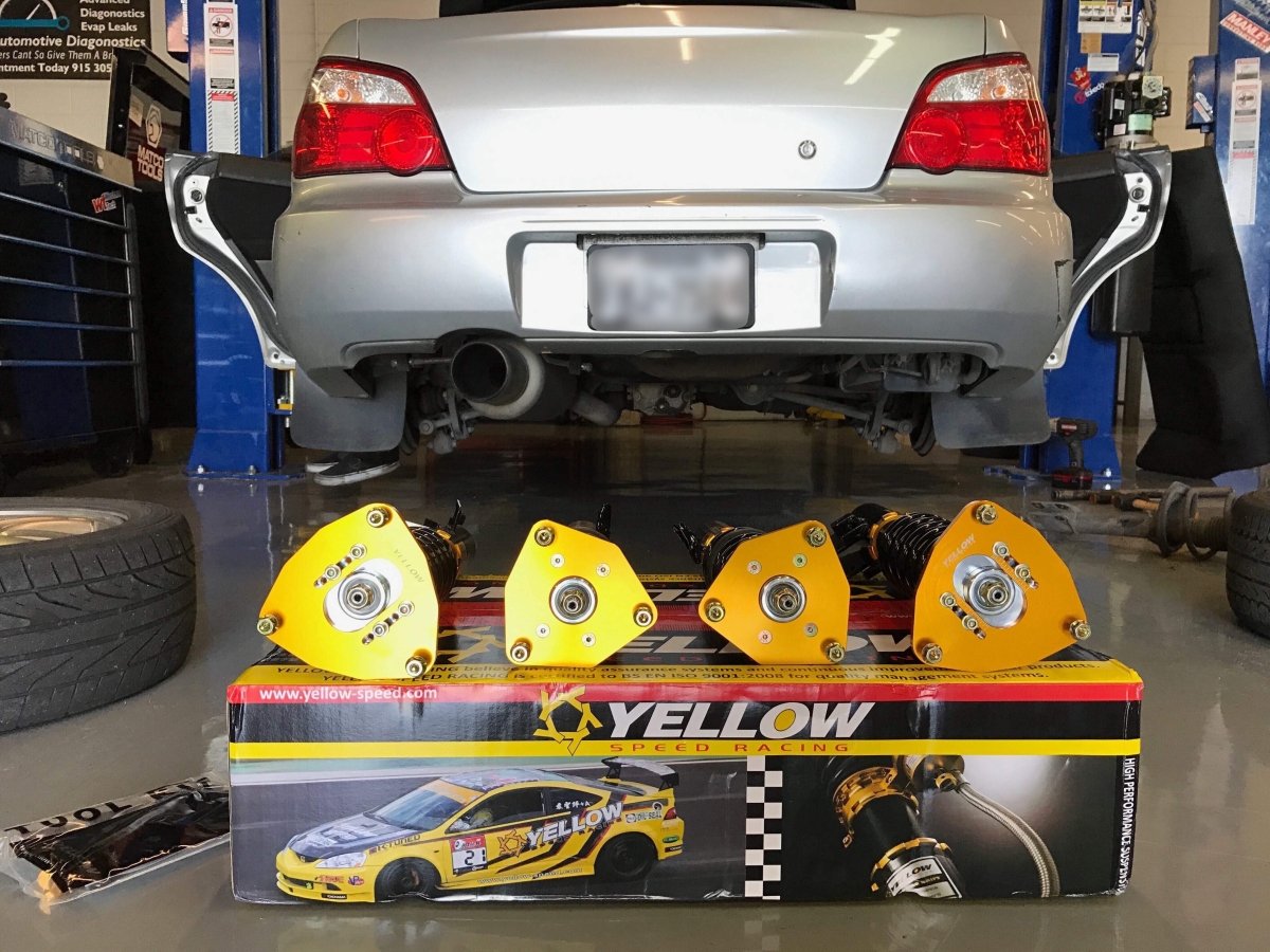 Dynamic Pro Sport Coilovers - Subaru Impreza WRX STi 2005 - 2007 (GD) - JDMuscleCoiloversYS01-SB-DPS006Pillowball