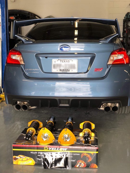 Dynamic Pro Sport Coilovers - Subaru WRX & STi 2015 - 2021 - JDMuscleCoiloversYS01-SB-DPS023