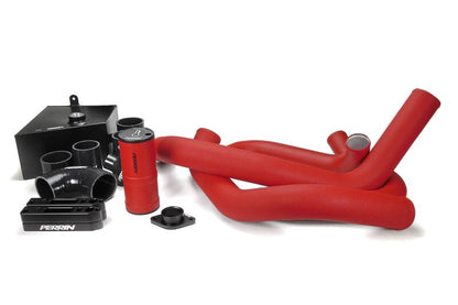 Perrin Performance [15-21 WRX] Front-Mount Intercooler Boost Tube Kit - Red