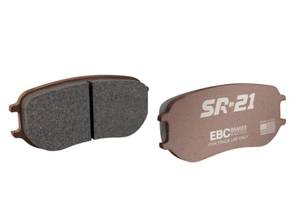 EBC [04-07 Volvo V70, 04-07 Volvo S60, 06 Mitsubishi Lancer] SR21 Sintered Race Front Brake Pads - DP81210.15SR21