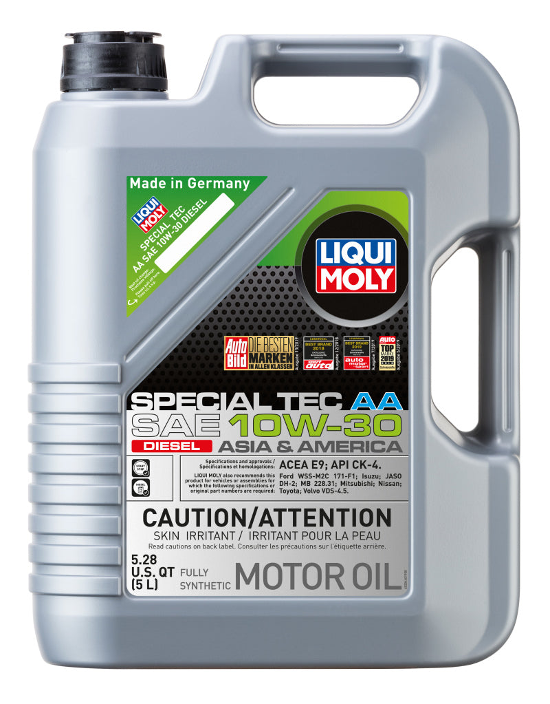 LIQUI MOLY Special Tec AA Diesel Motor Oil SAE 10W-30, 5 Liter