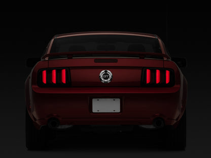 Raxiom 05-09 Ford Mustang Vector V2 LED Tail Lights- Black Housing | Smoked Lens