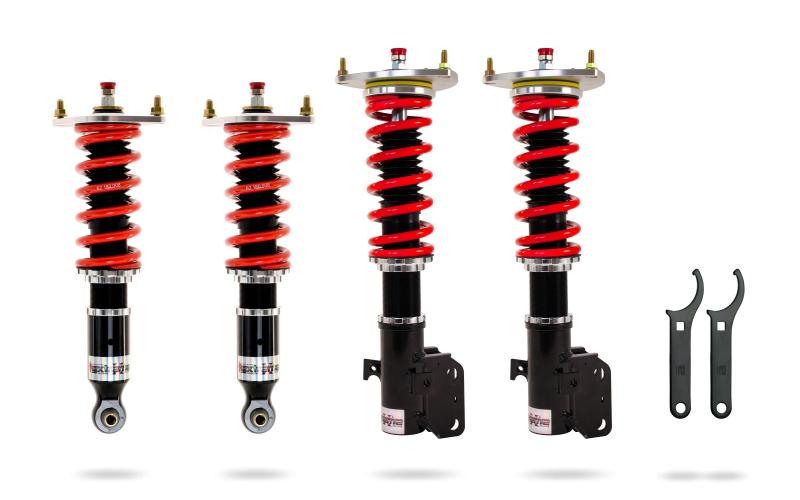 Pedders PED-160024 [08-14 WRX] eXtreme XA Adjustable Coilover Kit - Black