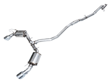 AWE Tuning [22-26 Civic Si/Integra] Touring Edition Catback Exhaust - Dual Chrome Silver Tips - Part AWE3015-32331