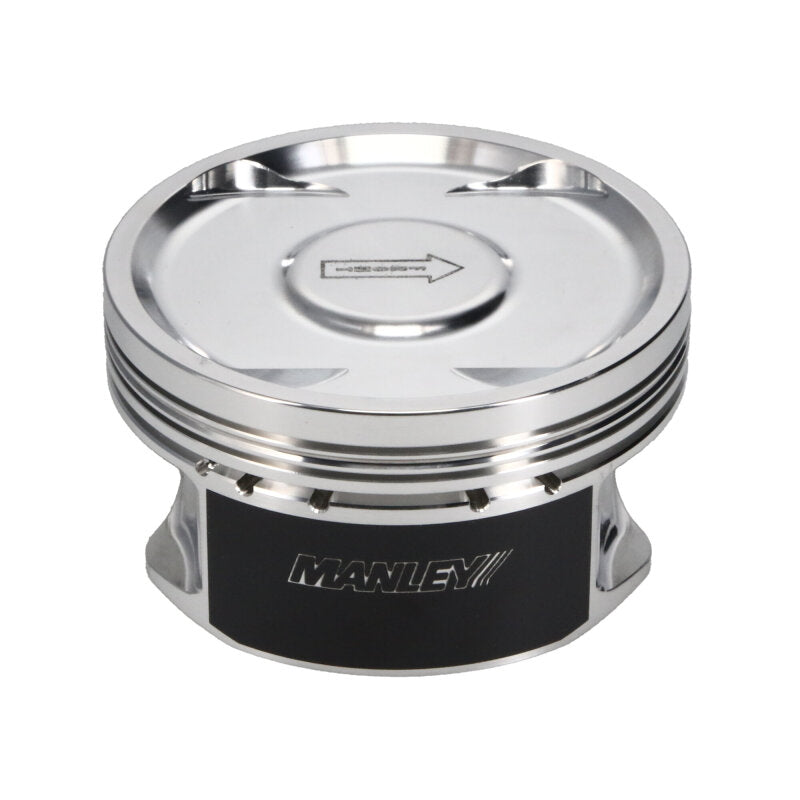 Manley 04-07 WRX STI EJ257 Platinum Series 8.5:1 Dish Pistons with Rings - 99.75mm +.25mm Bore