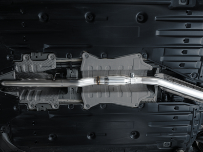 AWE Tuning [22-26 Civic Si/Integra] Touring Edition Catback Exhaust - Dual Chrome Silver Tips - Part AWE3015-32331