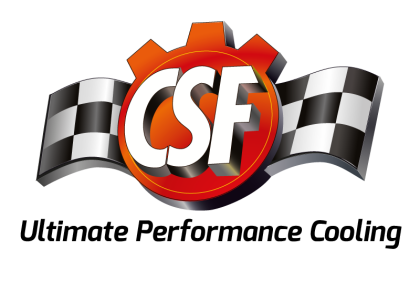 CSF [08-21 WRX/STI] 1-Row 31mm High-Performance Aluminum Radiator - Black