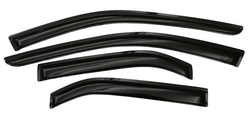 AVS [16-17 Civic] Ventvisor Outside Mount Window Deflectors 4-Piece - Smoke