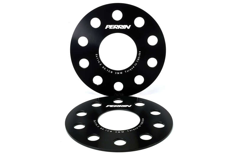 Perrin Performance [23-26 GR Corolla] Wheel Spacers - 3mm Black