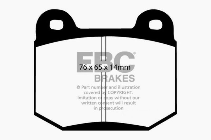 EBC 03 - 04 Infiniti G35 3.5 (Manual) (Brembo) Bluestuff Rear Brake Pads | DP51537NDX - JDMuscleBrake PadsebcDP51537NDX