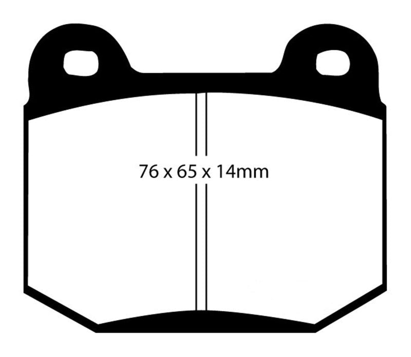 EBC 03 - 04 Infiniti G35 3.5 (Manual) (Brembo) Bluestuff Rear Brake Pads | DP51537NDX - JDMuscleBrake PadsebcDP51537NDX