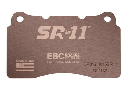 EBC [04-07 Volvo V70] [04-07 Volvo S60] [06 Mitsubishi Lancer] SR11 Sintered Race Front Brake Pads - JDMuscleBrake PadsebcDP81210.15SR11