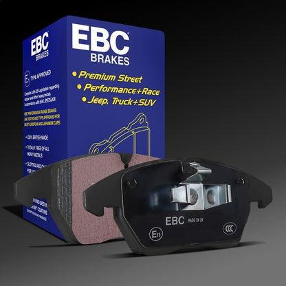 EBC [16-17 Civic] Ultimax2 Rear Brake Pads - Black - JDMuscleBrake PadsebcUD1878