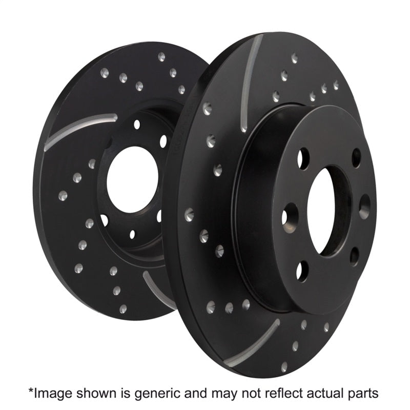EBC 3GD Series Sport Slotted Rear Rotor for Ford Mustang (2001 - 2004) – British Made, High - Performance Brake Component | ebcGD7023 - JDMuscleSPK38853