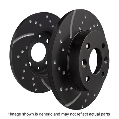 EBC 3GD Series Sport Slotted Rear Rotor for Ford Mustang (2001 - 2004) – British Made, High - Performance Brake Component | ebcGD7023 - JDMuscleSPK38853