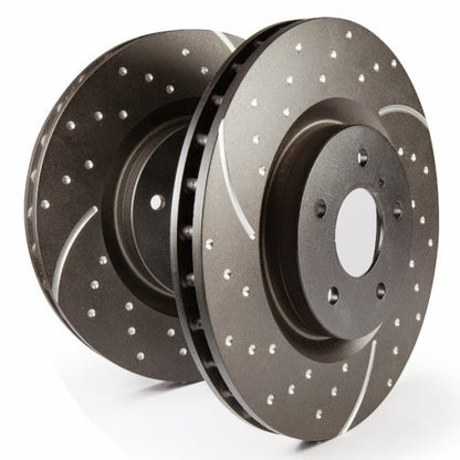 EBC 94 - 04 Ford Mustang 4.6 Cobra GD Sport Rear Rotors – Vented, Slotted Brake Discs for Enhanced Performance | ebcGD7024 - JDMuscleSPK38750