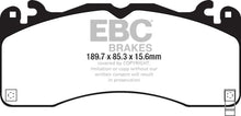 EBC Bluestuff NDX Front Brake Pads for 2015 - 2016 Ford Mustang 2.3L Turbo GT Package | ebcDP53040NDX - JDMuscleSPK191836