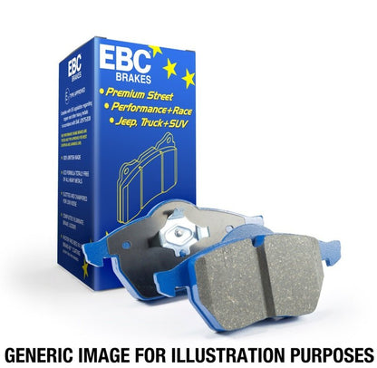 EBC Bluestuff NDX Full Race Rear Brake Pads for 1989 - 1996 Nissan 300ZX and R32 Skyline | ebcDP5826NDX - JDMuscleSPK38052