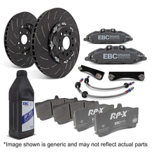 EBC Racing [02-12 WRX STI] Apollo-6 Front Big Brake Kit - Anodized Calipers, 355x32mm Rotors - JDMuscleBig Brake KitsebcBBK054R-1F