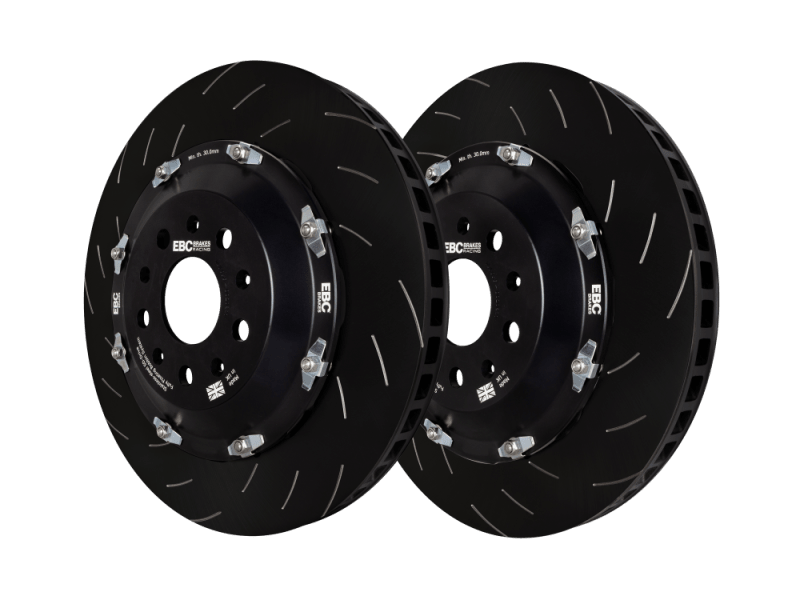 EBC Racing 2020+ Chevrolet Corvette Stingray 6.2L Z51 Performance Rear 2 - Piece Disc Rotor - Part Number EBCSG2F028 | ebcSG2F028 - JDMuscleSPK582968