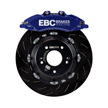 EBC Racing 2023+ Nissan 400Z Blue Apollo - 6 Calipers 355mm Rotors Front Big Brake Kit | BBK044BLU - 1 - JDMuscleBig Brake KitsBBK044BLU-1