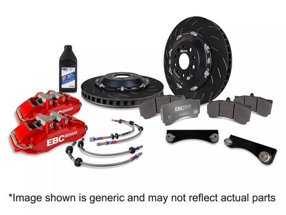 EBC Racing 2023+ Nissan 400Z Red Apollo - 6 Calipers 355mm Rotors Front Big Brake Kit | BBK044RED - 1 - JDMuscleBig Brake KitsBBK044RED-1