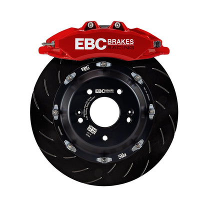 EBC Racing 2023+ Nissan 400Z Red Apollo - 6 Calipers 380mm Rotors Front Big Brake Kit | BBK044RED - 2 - JDMuscleBig Brake KitsBBK044RED-2