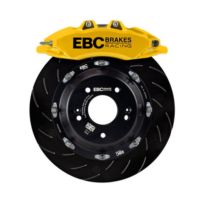 EBC Racing 2023+ Nissan 400Z Yellow Apollo - 6 Calipers 380mm Rotors Front Big Brake Kit | BBK044YEL - 2 - JDMuscleBig Brake KitsBBK044YEL-2
