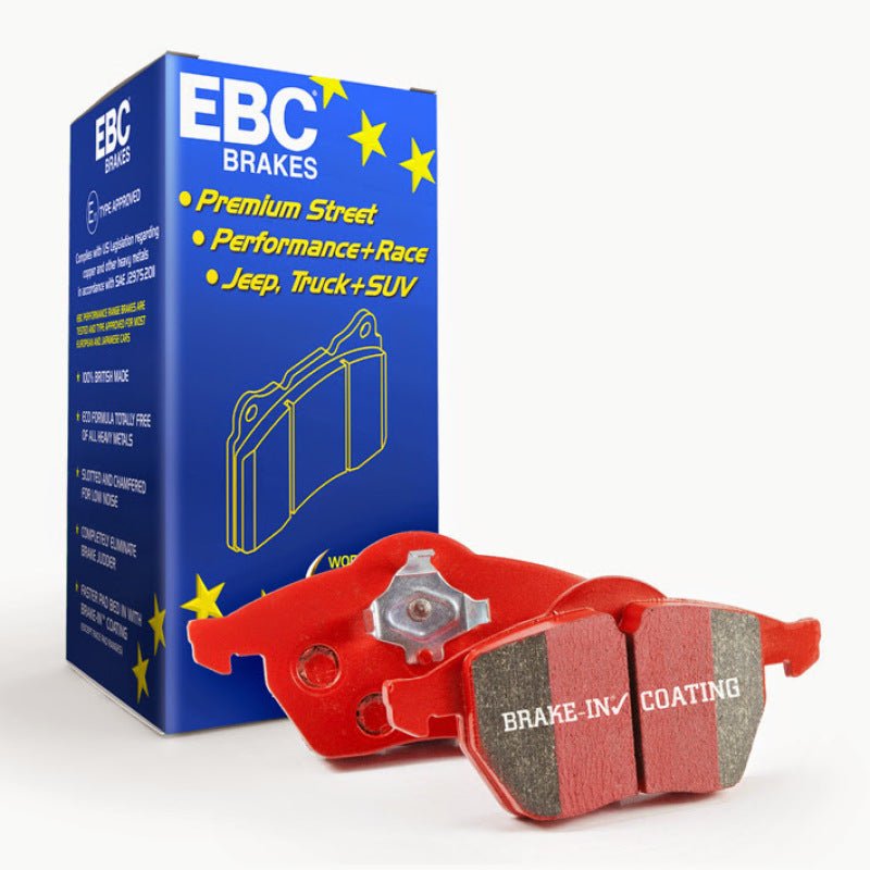 EBC Redstuff Ceramic Low Dust Brake Pads for Ford Mustang 2015 - 2016 – Front Performance Upgrade | ebcDP33042C - JDMuscleSPK37287