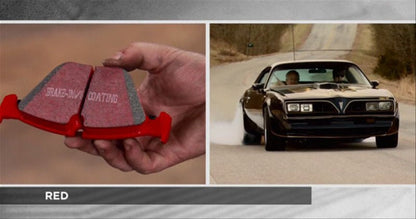 EBC Redstuff Ceramic Low Dust Front Brake Pads for 2015 - 2016 Ford Mustang 5.0L | ebcDP33040C - JDMuscleSPK37295