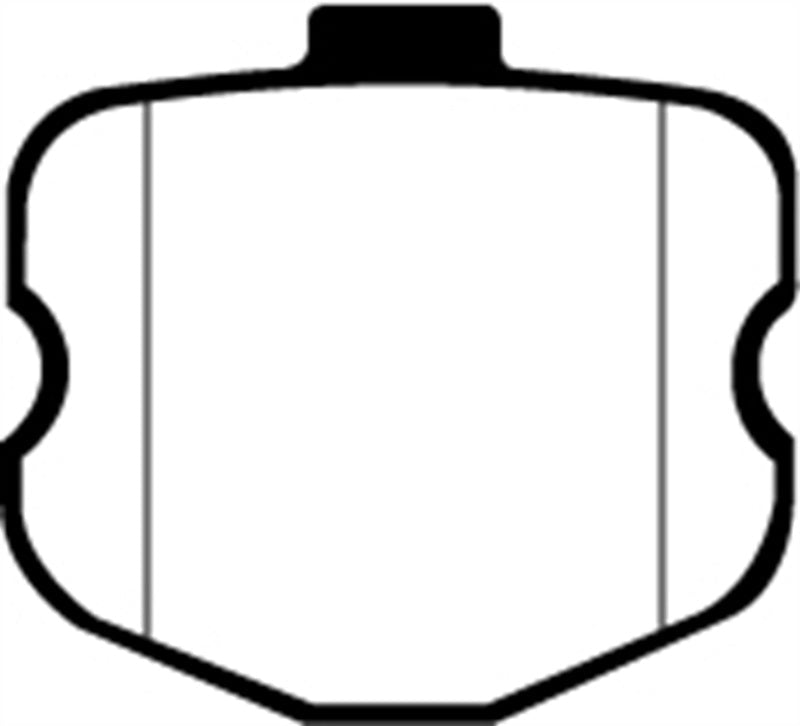 EBC Redstuff Ceramic Low Dust Rear Brake Pads for Chevrolet Corvette C6 (2006 - 2008) – Part Number ebcDP31771/2C | ebcDP31771/2C - JDMuscleSPK34623