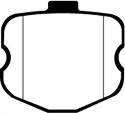 EBC Redstuff Ceramic Low Dust Rear Brake Pads for Chevrolet Corvette C6 (2006 - 2008) – Part Number ebcDP31771/2C | ebcDP31771/2C - JDMuscleSPK34623