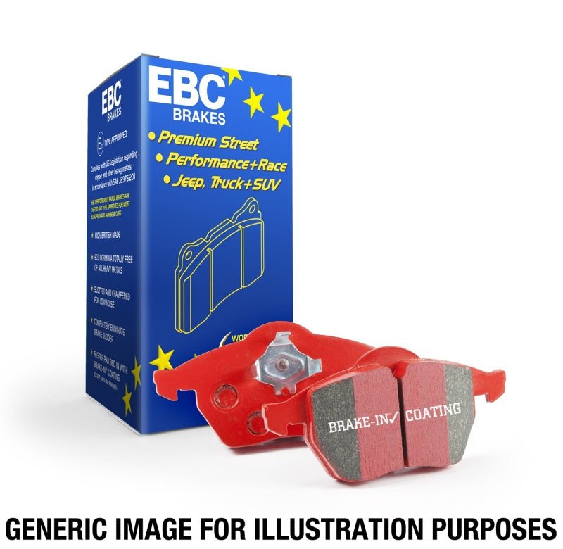 EBC Redstuff Ceramic Low Dust Rear Brake Pads for Ford Mustang 2005 - 2012 | ebcDP31741C - JDMuscleSPK34434