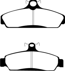 EBC Ultimax2 Front Brake Pads for 1984 - 1987 Chevrolet Corvette C4 – OEM Replacement | ebcUD294 - JDMuscleSPK37692