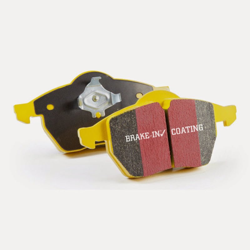 EBC Yellowstuff Front Brake Pads for Ford Mustang 2005 - 2010 – High - Performance Street and Track Use | ebcDP41740R - JDMuscleSPK34438