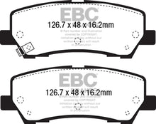 EBC Yellowstuff Rear Brake Pads for 2015 - 2016 Ford Mustang - High - Performance Street and Track Use | ebcDP43043R - JDMuscleSPK37290