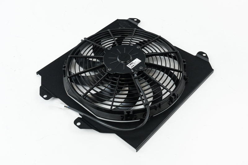 CSF [92-00 Civic] All-Aluminum Fan Shroud with 12-Inch SPAL Fan - Black Finish, CSF2858FB