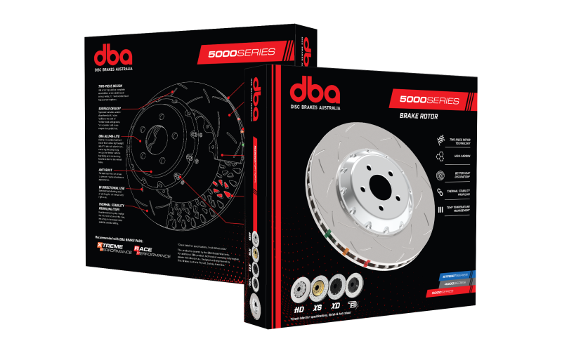 DBA [18-21 WRX STI] Front 5000 Series Replacement Brake Rotor Ring - Composite