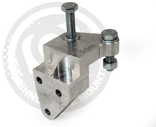 Innovative Mounts [88-91 Civic / CRX, 90-93 Integra] B-Series 2-Bolt Post Mount - Silver Aluminum, inmB59350