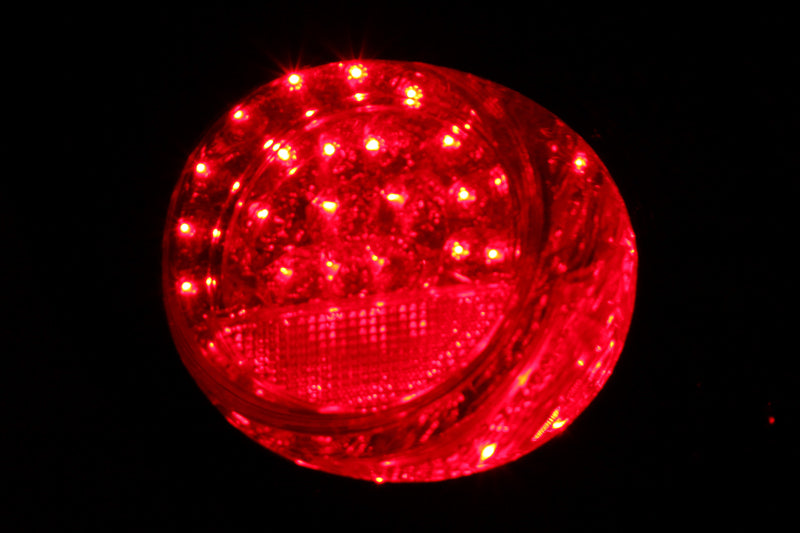 ANZO [03-08 Corolla] LED Tail Light Assembly - Red/Smoke Lens, Red Reflector