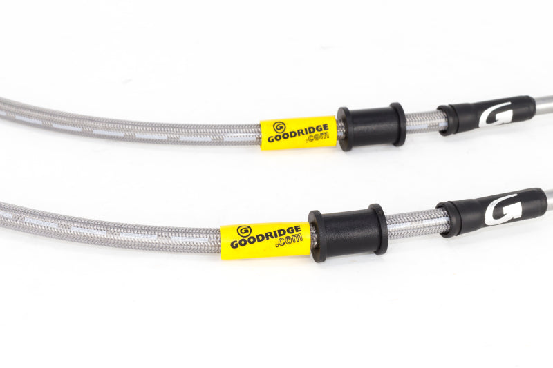 Goodridge [17-18 Civic] Stainless Steel Brake Line Kit - 4-Line Set