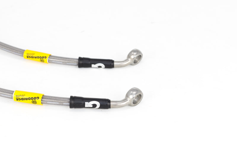 Goodridge [99-00 Civic Si] G-Stop Stainless Steel Brake Line Kit - Silver
