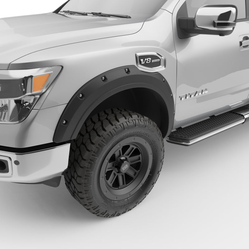 EGR 16+ Nissan Titan XD Bolt - On Look Fender Flares - Set - JDMuscleNon - Categorizedegr795904