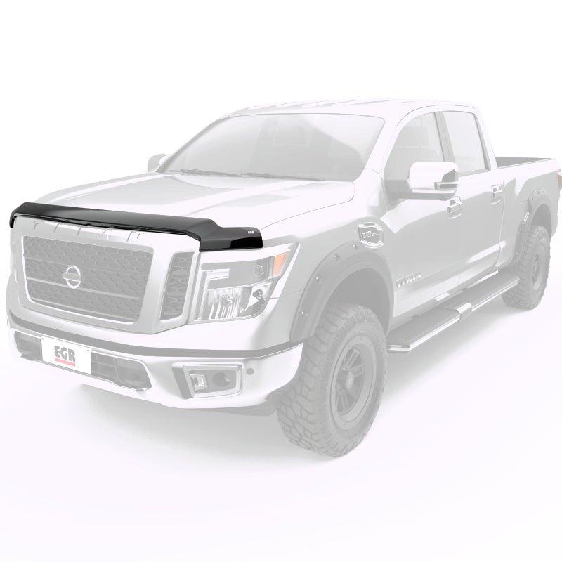 EGR 16+ Nissan Titan XD Superguard Hood Shield - Matte - JDMuscleNon - Categorizedegr305905