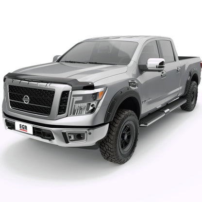 EGR 16+ Nissan Titan XD Superguard Hood Shield - Matte - JDMuscleNon - Categorizedegr305905