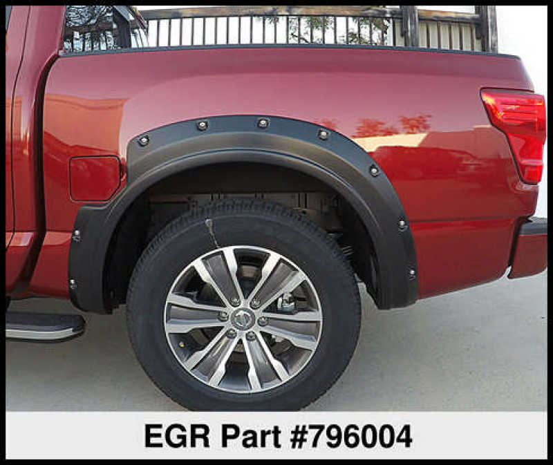 EGR 2017 Nissan Titan Bolt - On Look Fender Flares - Set - JDMuscleNon - Categorizedegr796004
