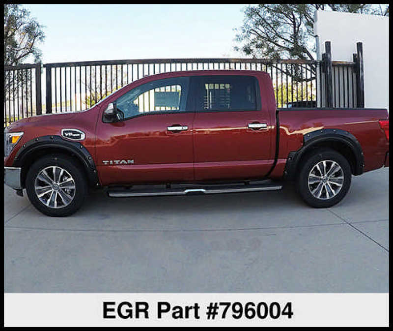 EGR 2017 Nissan Titan Bolt - On Look Fender Flares - Set - JDMuscleNon - Categorizedegr796004
