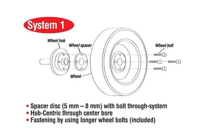 Eibach [03-08 350Z] [09-20 370Z] Pro-Spacer 10mm Wheel Spacer Kit - JDMuscleWheel Spacers and AdapterseibS90-6-10-004