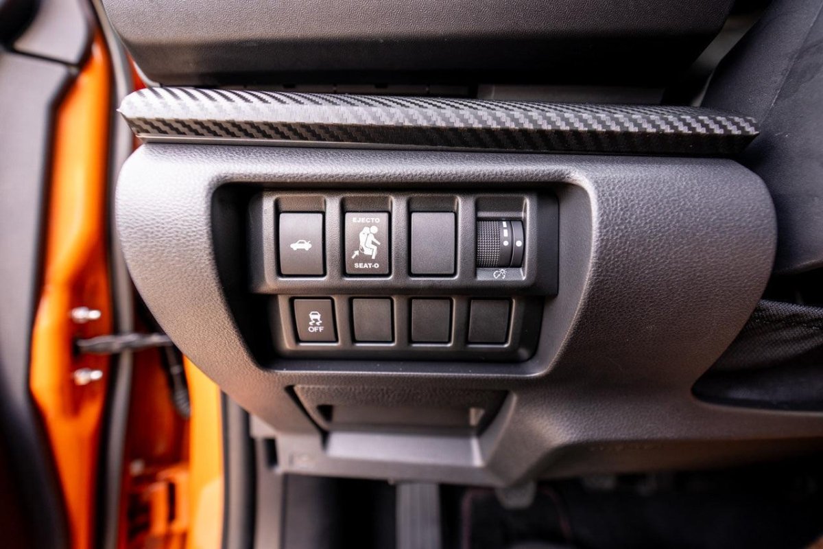 Ejecto Seato Blank Button Cover fits 2022+ Subaru WRX - JDMuscleInterior - Vinyl22WRXEJECTOSEATO